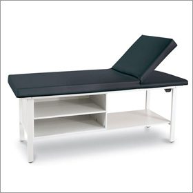 treatment table with cabinets